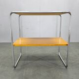 Bauhaus Tubular Steel Side Table in Style of Marcel Breuer, 1930s