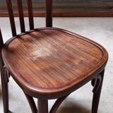 Pair of Baumann bistro chairs. Distribution Henri Julien Oblinghem