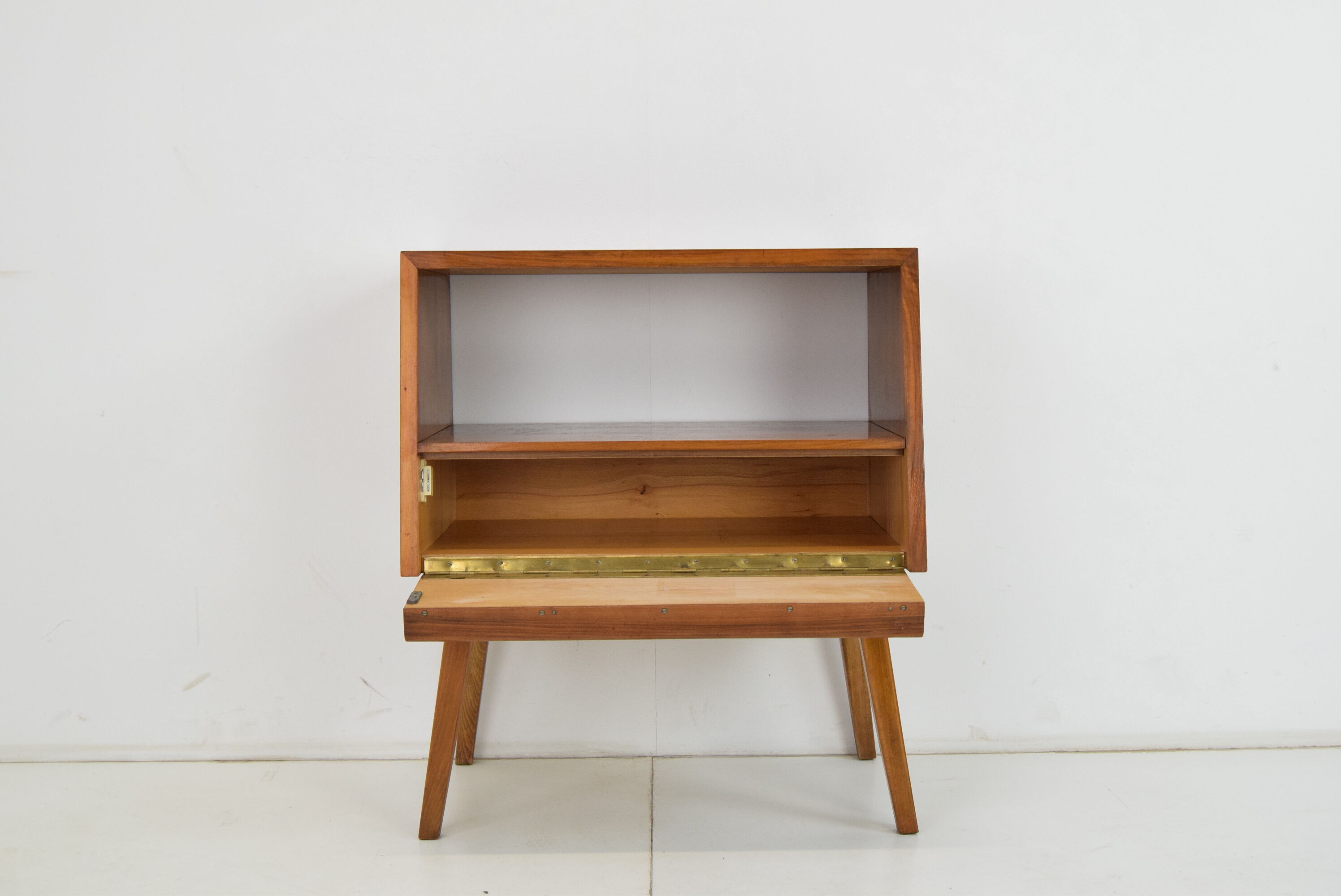 Mid-century side table or nightstand,1950's