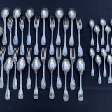 Cutlery set of 37 pieces – Silverware Argental – Silver plated