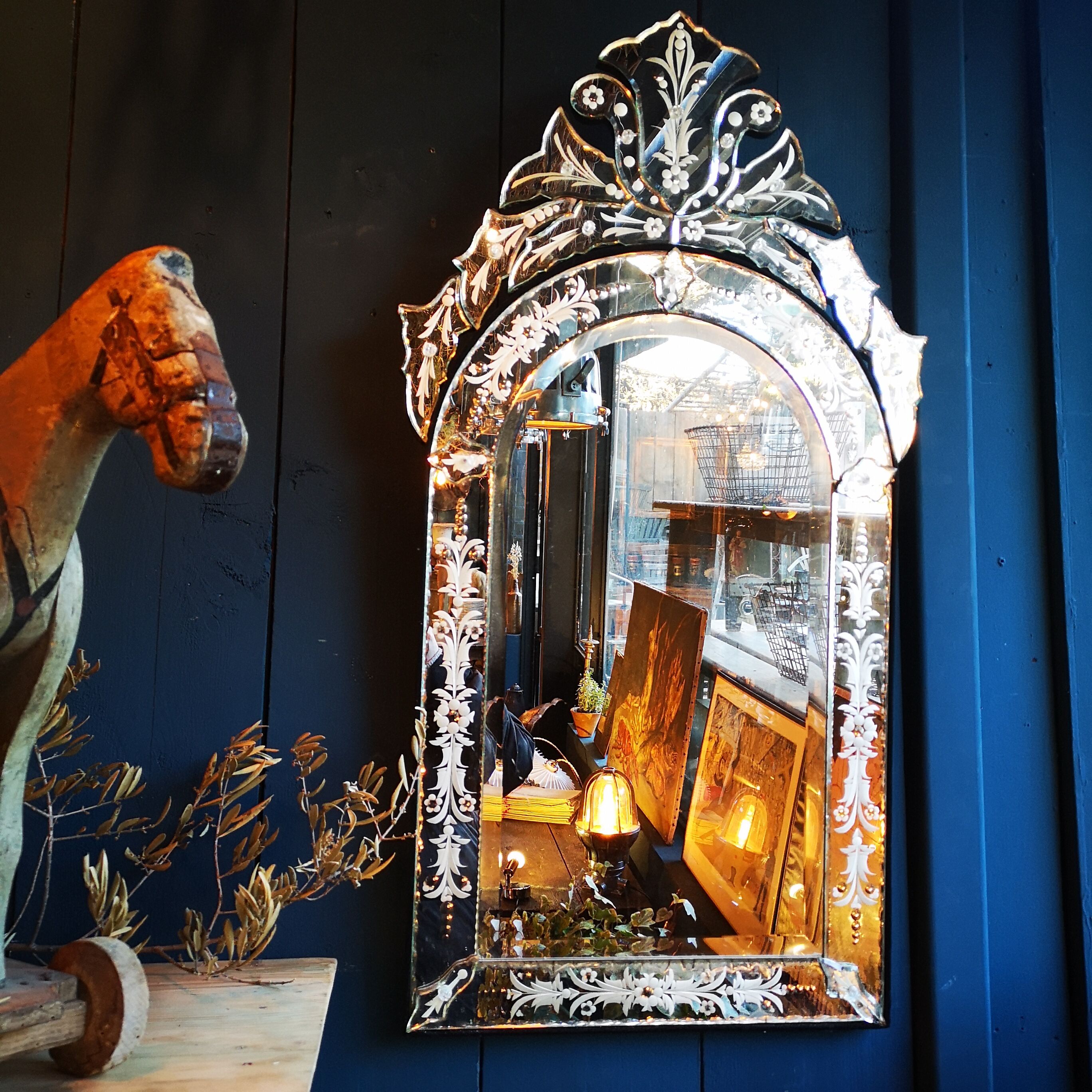Miroir vénitien 55x105cm