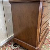 Commode Louis Philippe en noyer restaurée