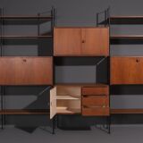 Vintage design wall shelf produced by Holz-pfel