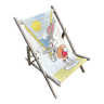 Transat chilienne bugs bunny fauteuil de jardin enfant 1980