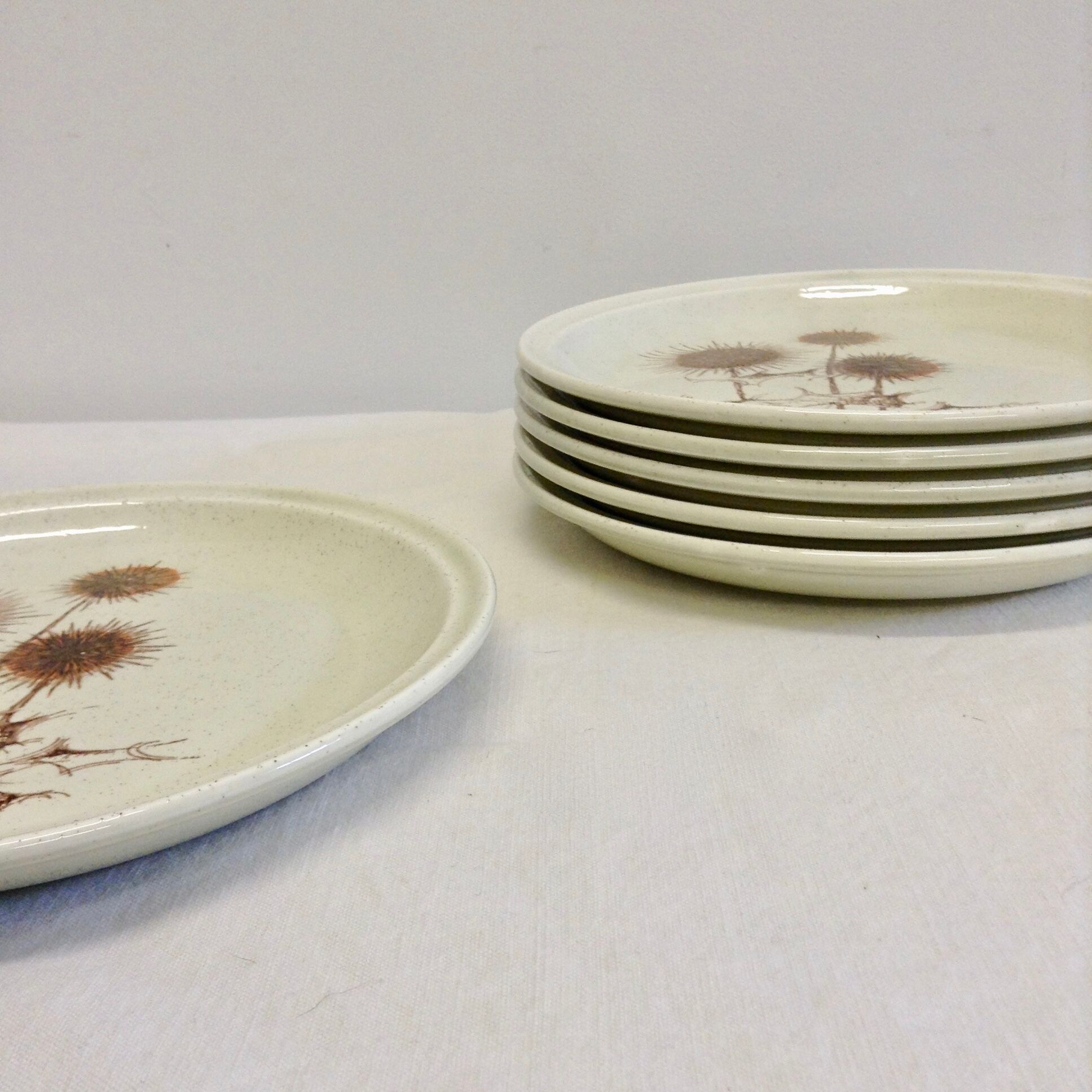 Stoneware plates