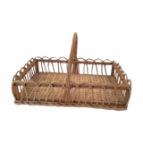 Old rattan basket