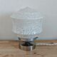 Lampe vintage verre de clichy