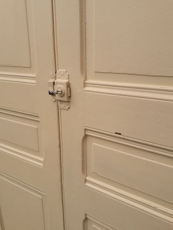 Pair of doors of antique closet
