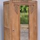 Armoire parisienne art déco bois brut