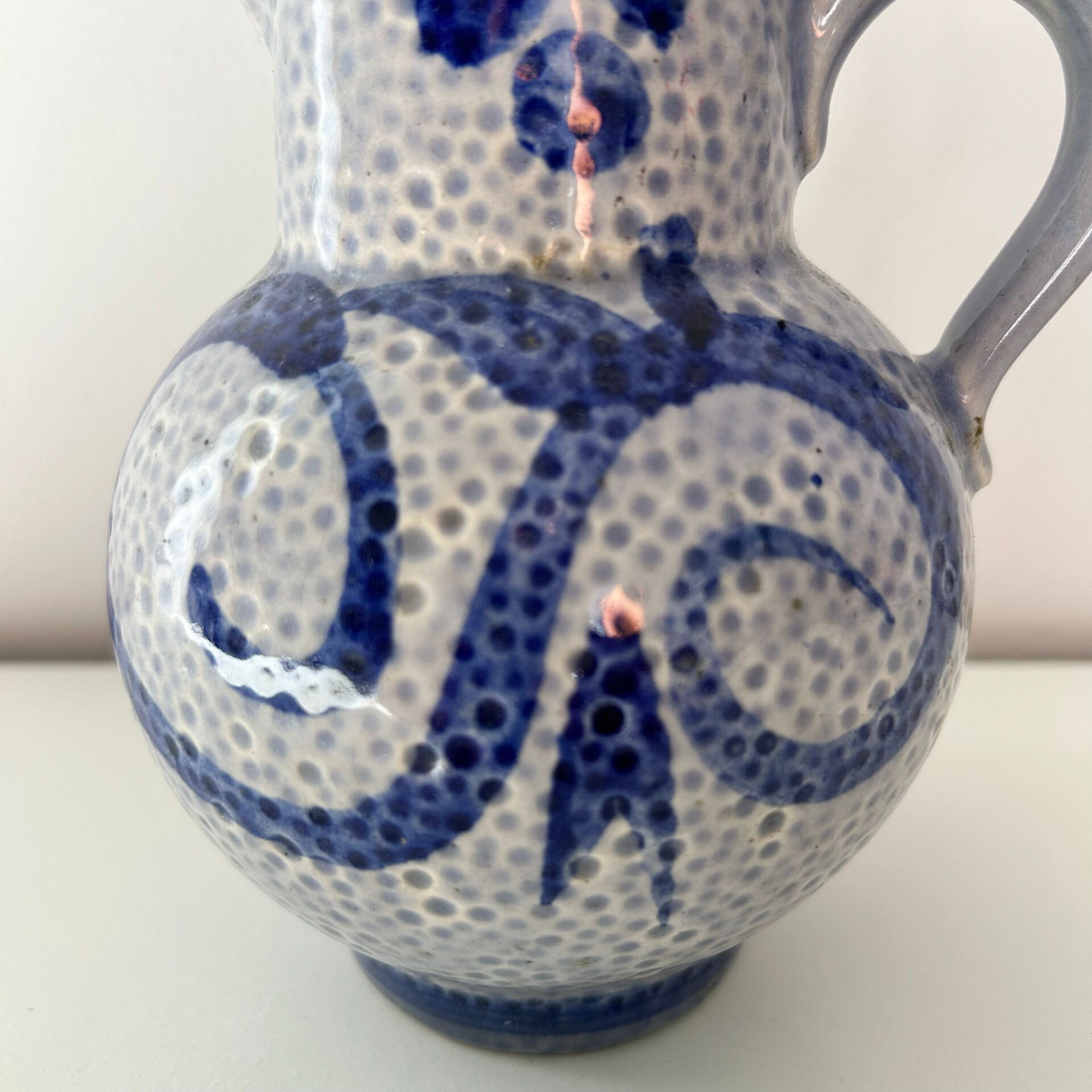 Pichet décor bleu W.Germany