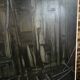 Tableau huile sur toile "Intérieur d'un bateau", années 50-70