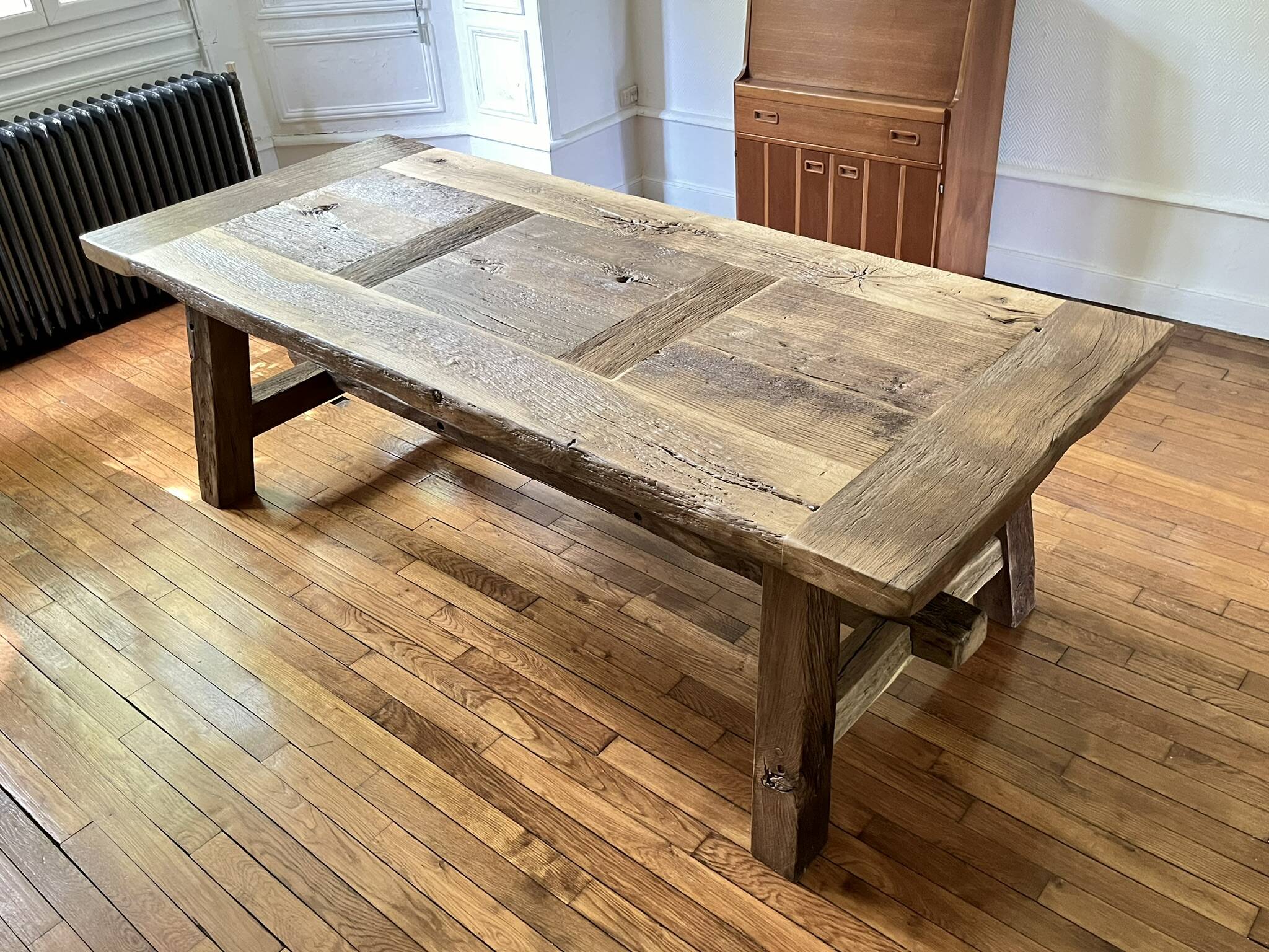 Table de ferme Tower – Chêne Ancien 260 cm