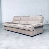 Mid-Century Modern Boucle 3 Seat Sofa, Italy, 1970s