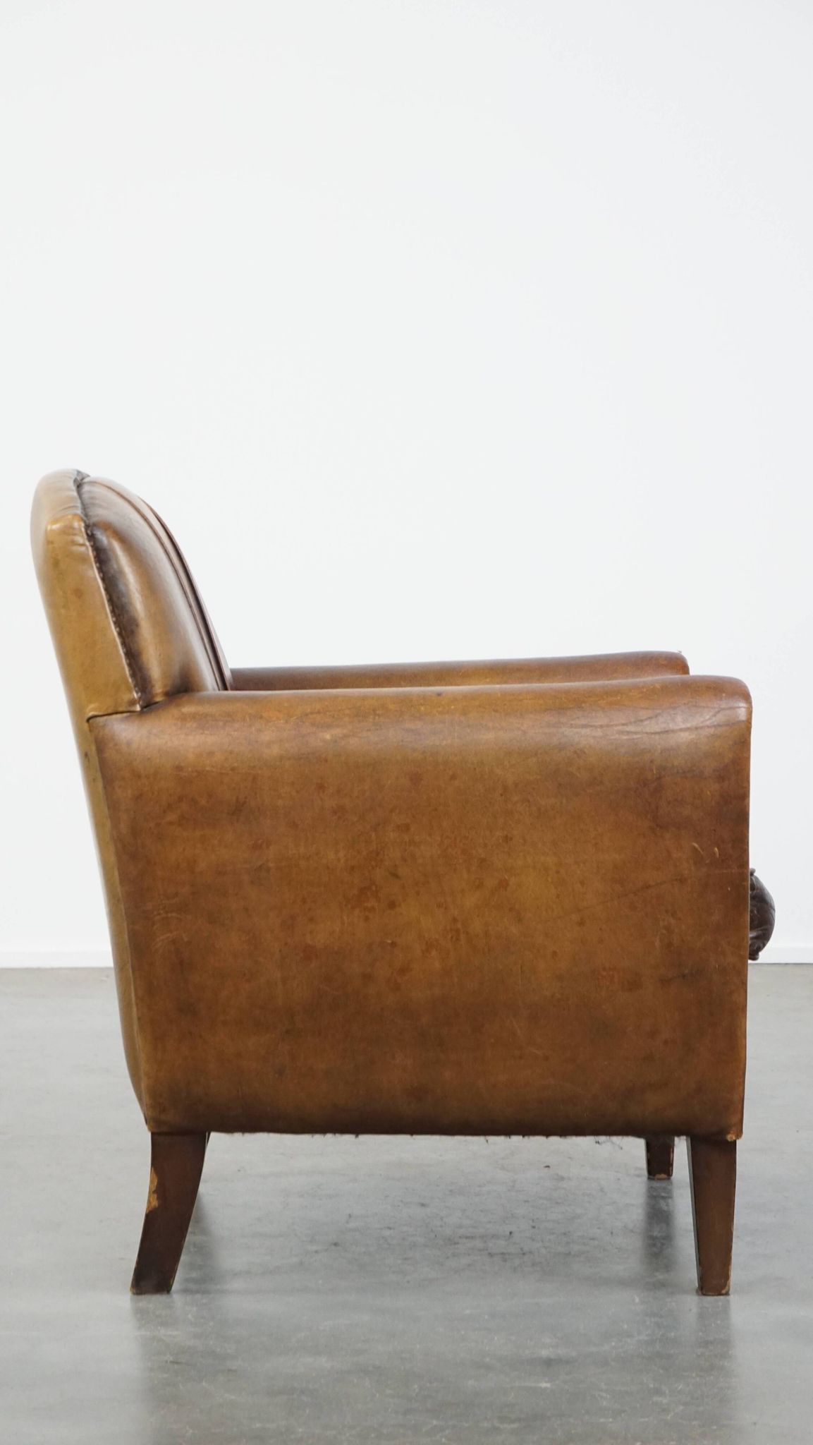 Sheepskin Leather Armchair