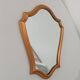 Vintage baroque mirror in gilded wood