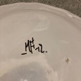 Moustiers bird plate