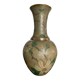 Vintage vase in solid bronze and cloisonné enamel