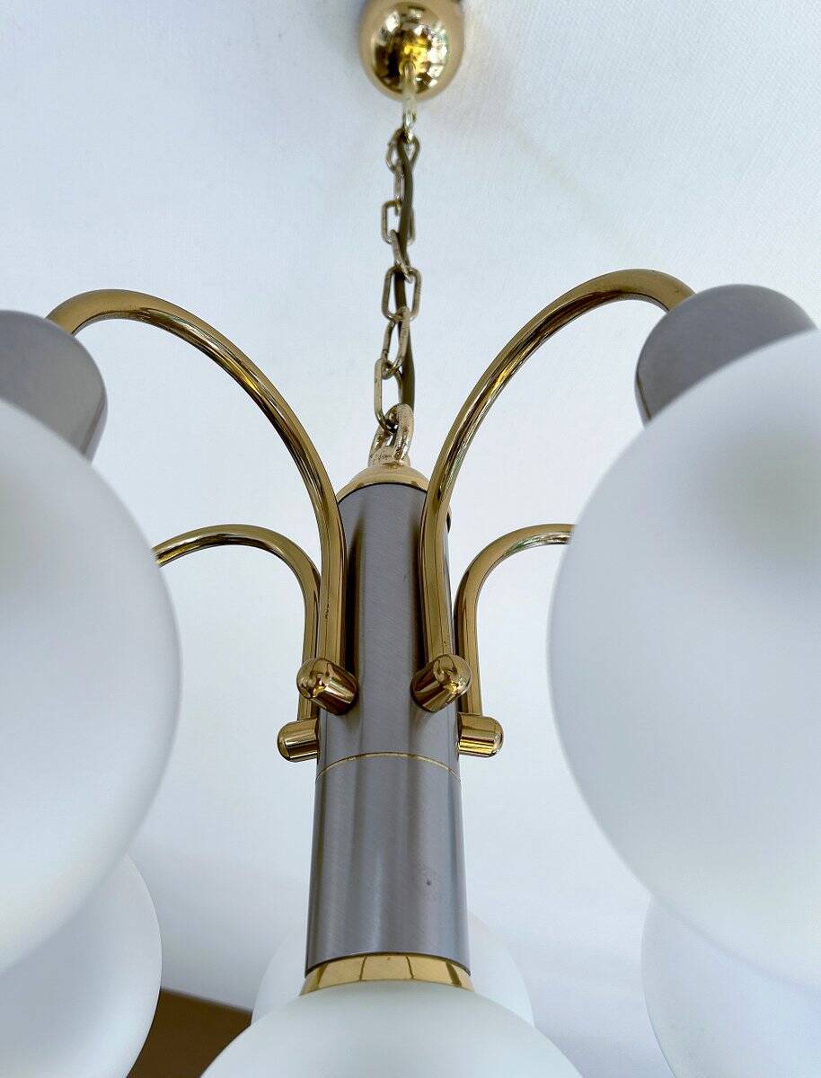 Lustre vintage de l'ère spatiale, années 1970