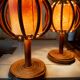 Lampes de chevet en rotin
