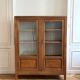 Vintage glass-fronted cabinet (restored)
