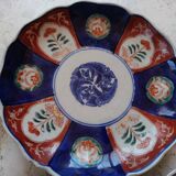 5 IMARI PLATES JAPAN 19th century scalloped floral motifs, FUKI CHOSHUN Arita