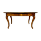 Large flat desk Biedermeier in cherry veneer, Circa 1815 Austria
