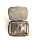 19th century beveled glass jewelry box