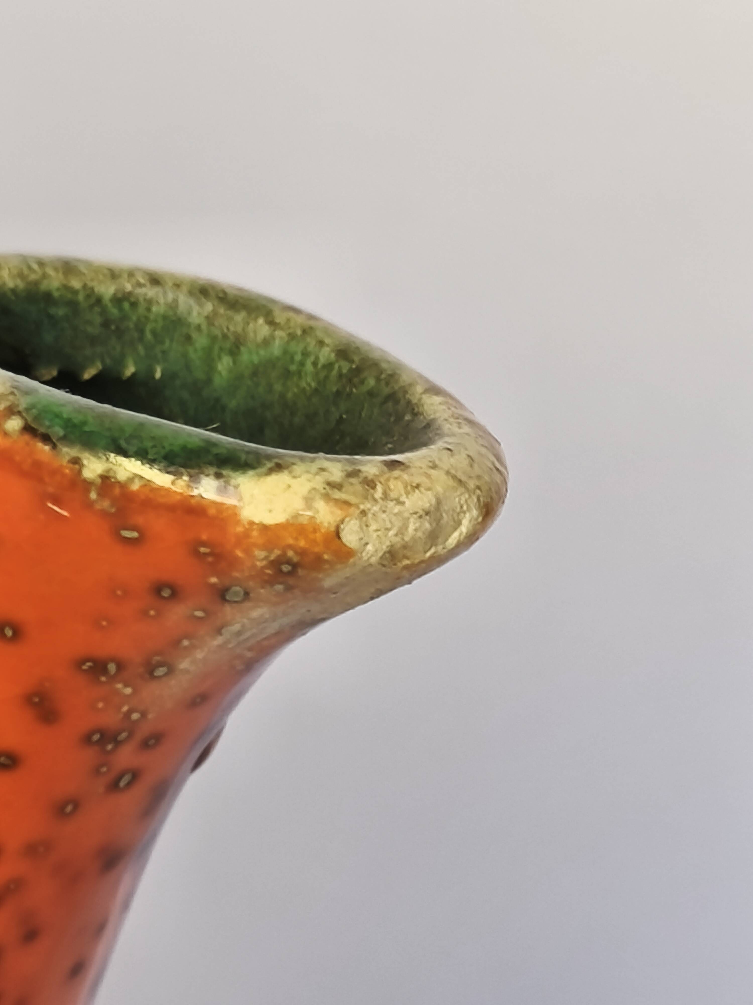 Vintage 70s Ceramic Coffee Pot