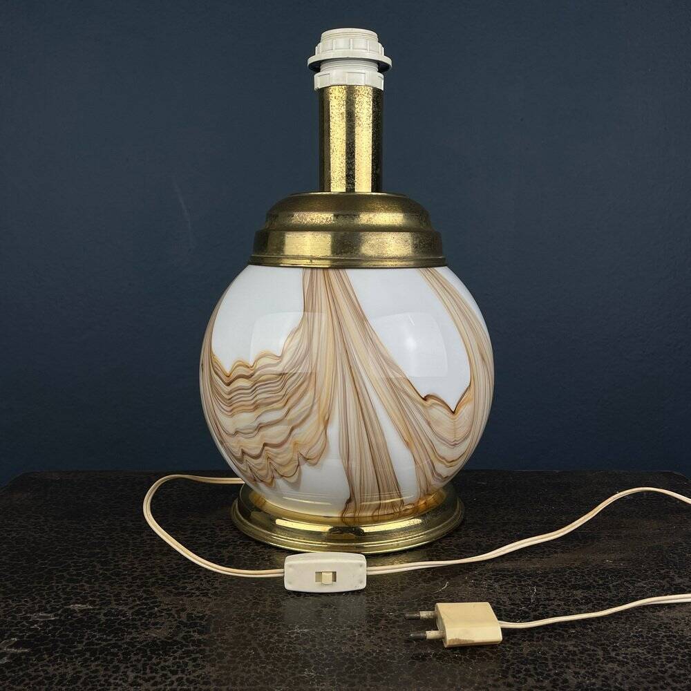 Murano glass table lamp, Italy, 1970s