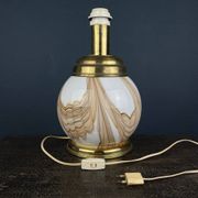 Lampe de table en verre de Murano, Italie, années 1970
