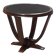 Art deco pedestal table in rosewood