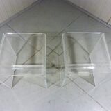 Vintage plexiglass stools 1960-70’s