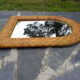 Miroir rotin 52 x 40 cm