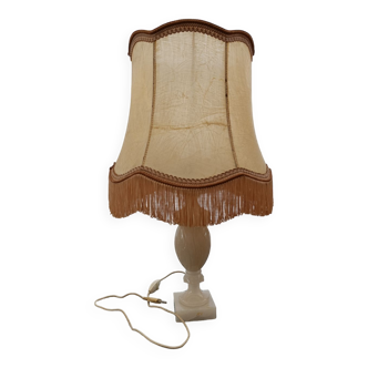 Old alabaster lamp
