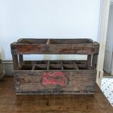 Wooden bottle holder