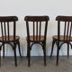 Série de 3 chaises bistrot