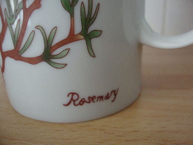 Mug "Rosemary" in English ceramic