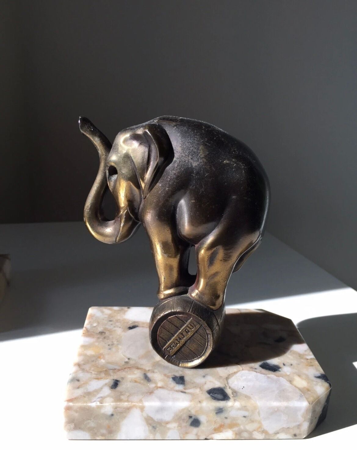 Pair of Franjou Art Deco Elephant Bookends