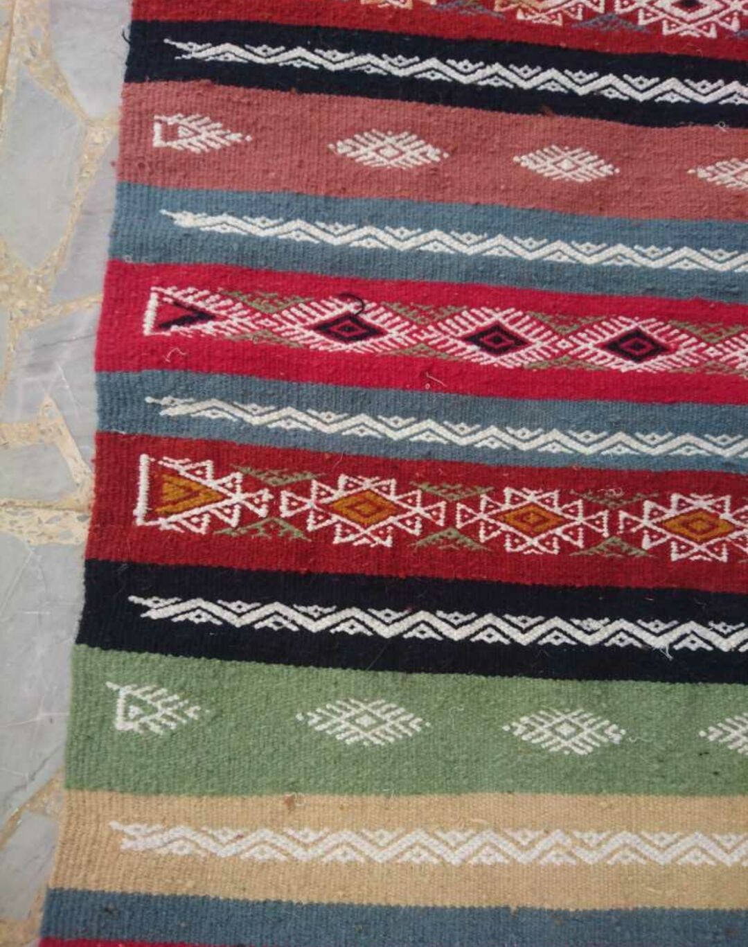 Bedside Berber Kilim 65x95cm