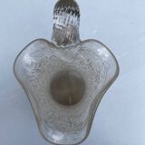 Carafe rafraichissoir pichet baccarat ou st louis cristal givré anse torsadée