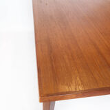 Dining table in teak with extension plates, of Danish design, 1960s