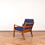 Danish Teak Senator Lounge Chair by Ole Wanscher for Cado, 1960s.