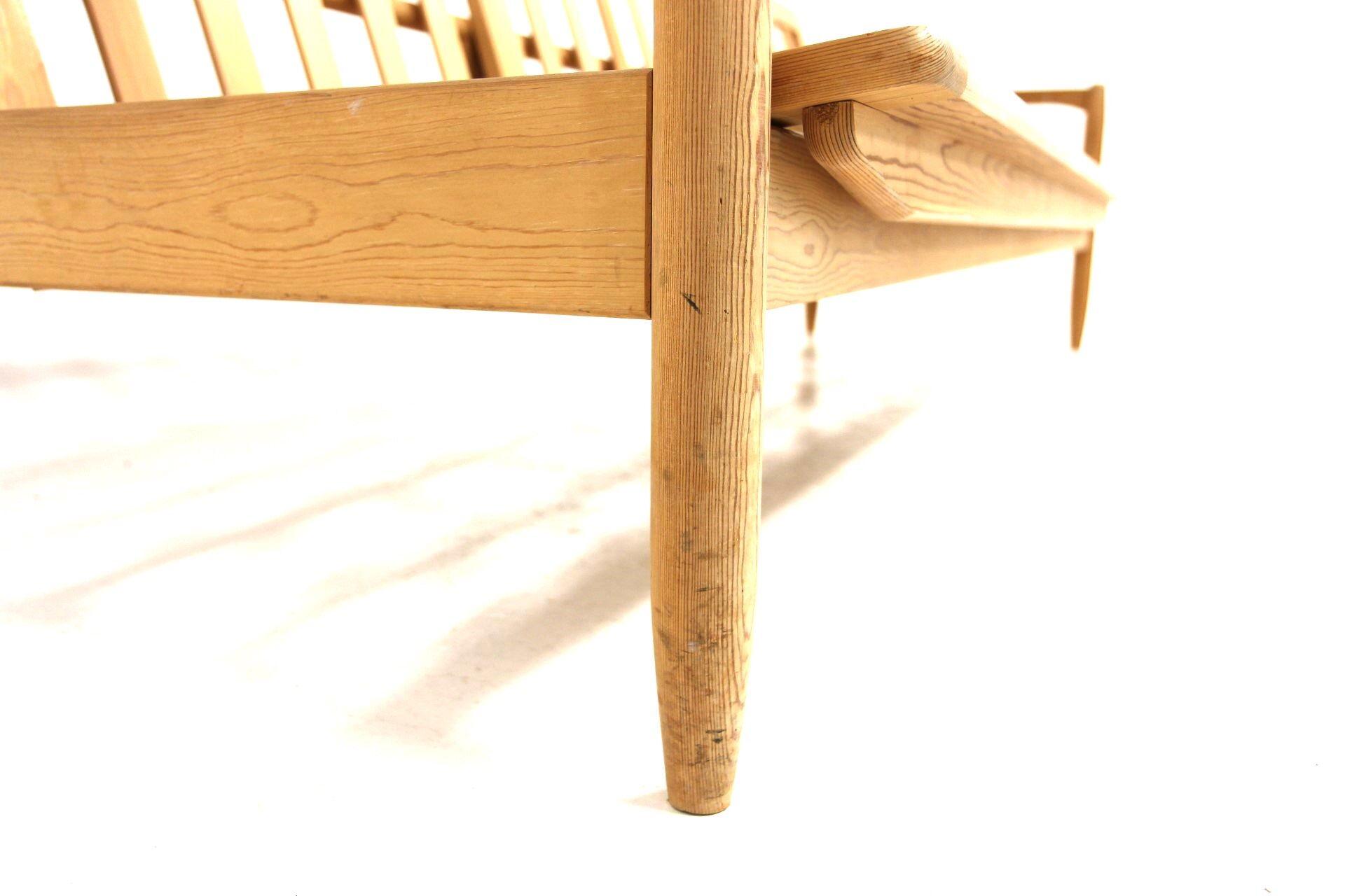 3-seater pine sofa, Sweden, 1970