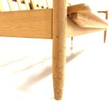 3-seater pine sofa, Sweden, 1970