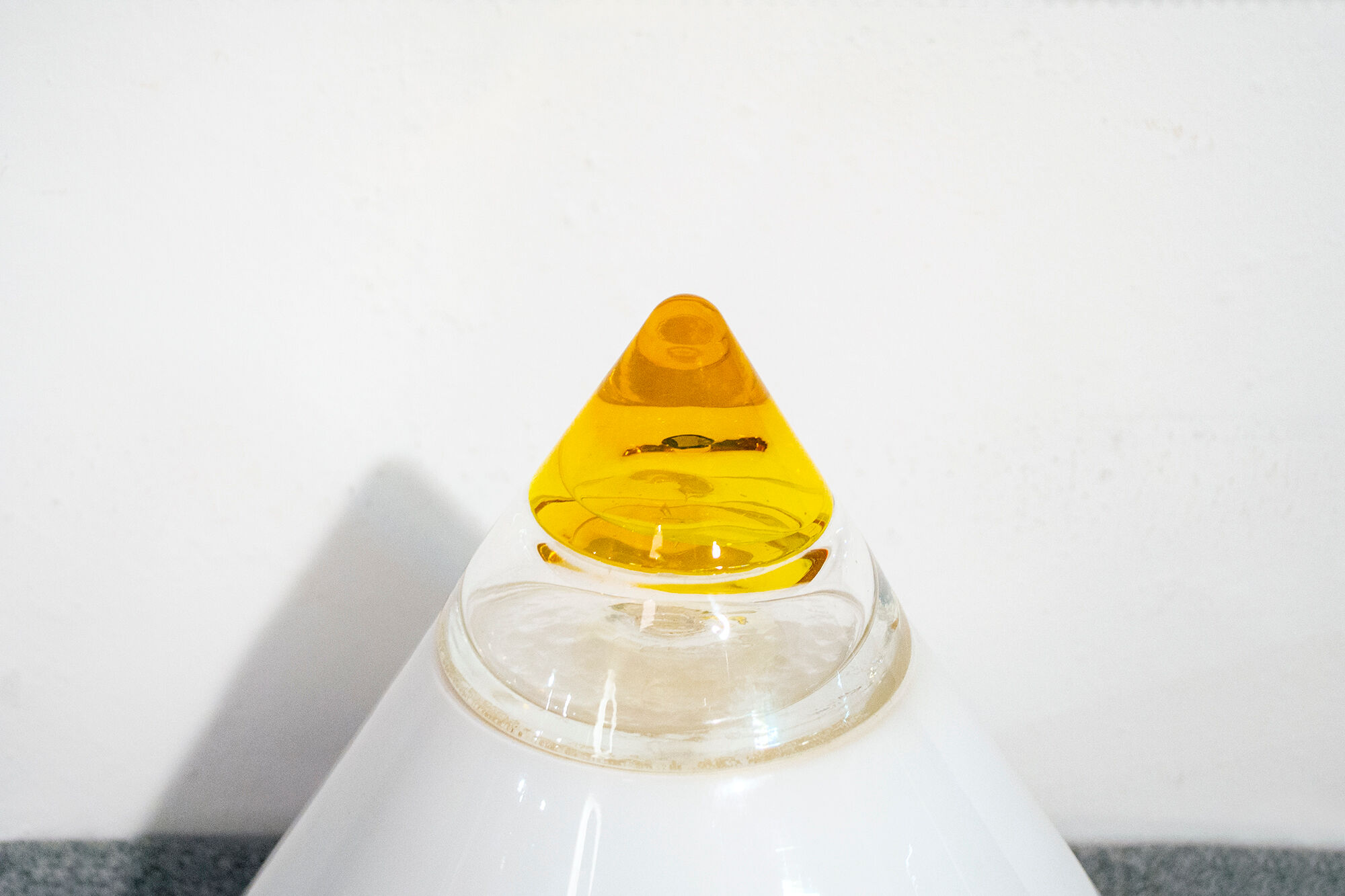 Murano table lamp 'Rio' by Giusto Toso for Leucos Italy 1977