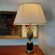 Vintage brass pineapple lamp in the Maison Jansen style – 1970s