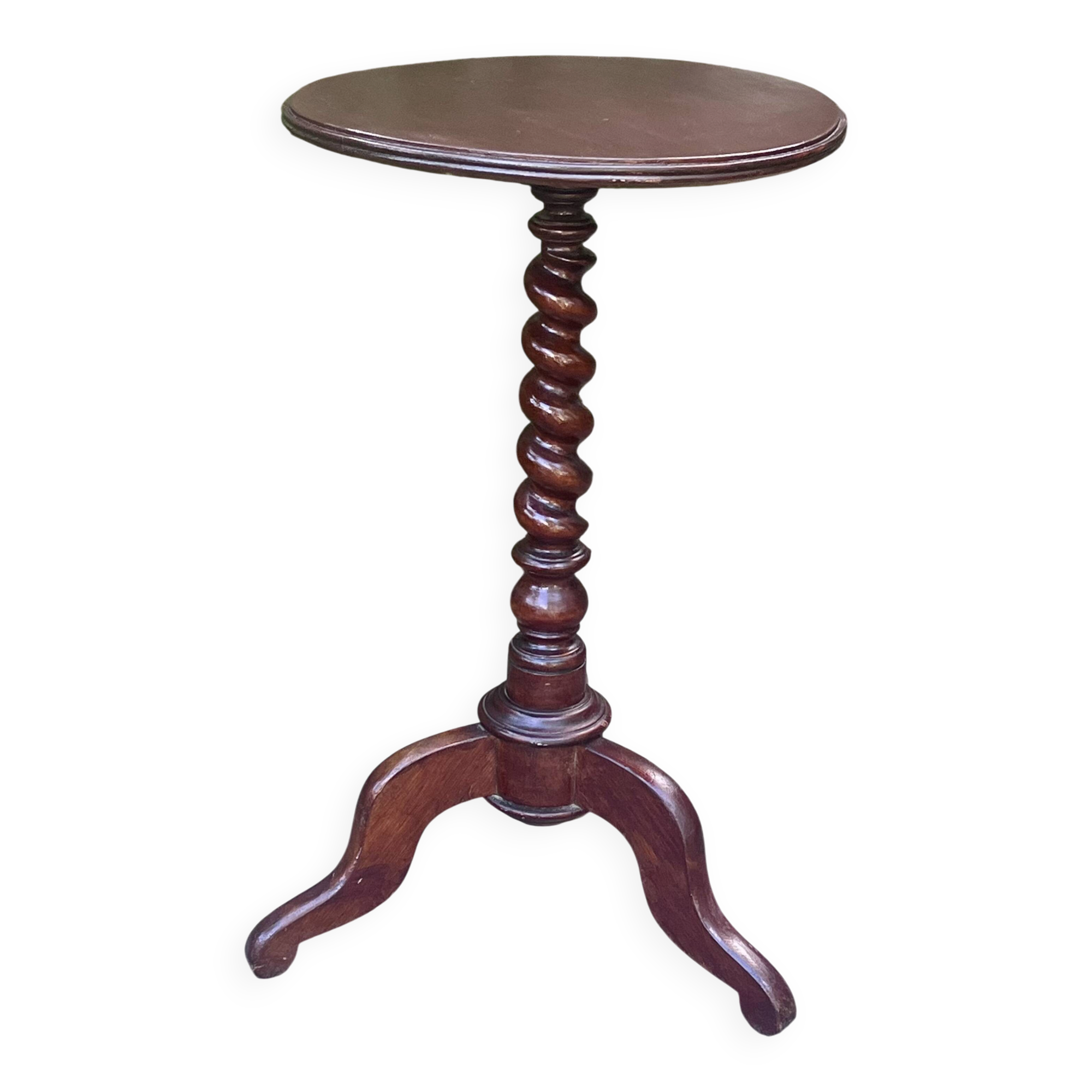 Guéridon - Twisted leg - Louis Philippe style