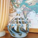 vintage openwork ceramic lamp