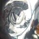 Very large Verceram iridescent ceramic bowl
