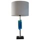 Lampe de table Svend Aage Holm Sørensen, métal et verre, design danois moderne, années 1960